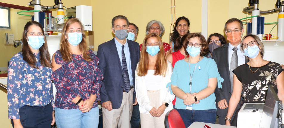 group of people in Inauguration of NMR infrastructure & i4HB Meeting with Researchers